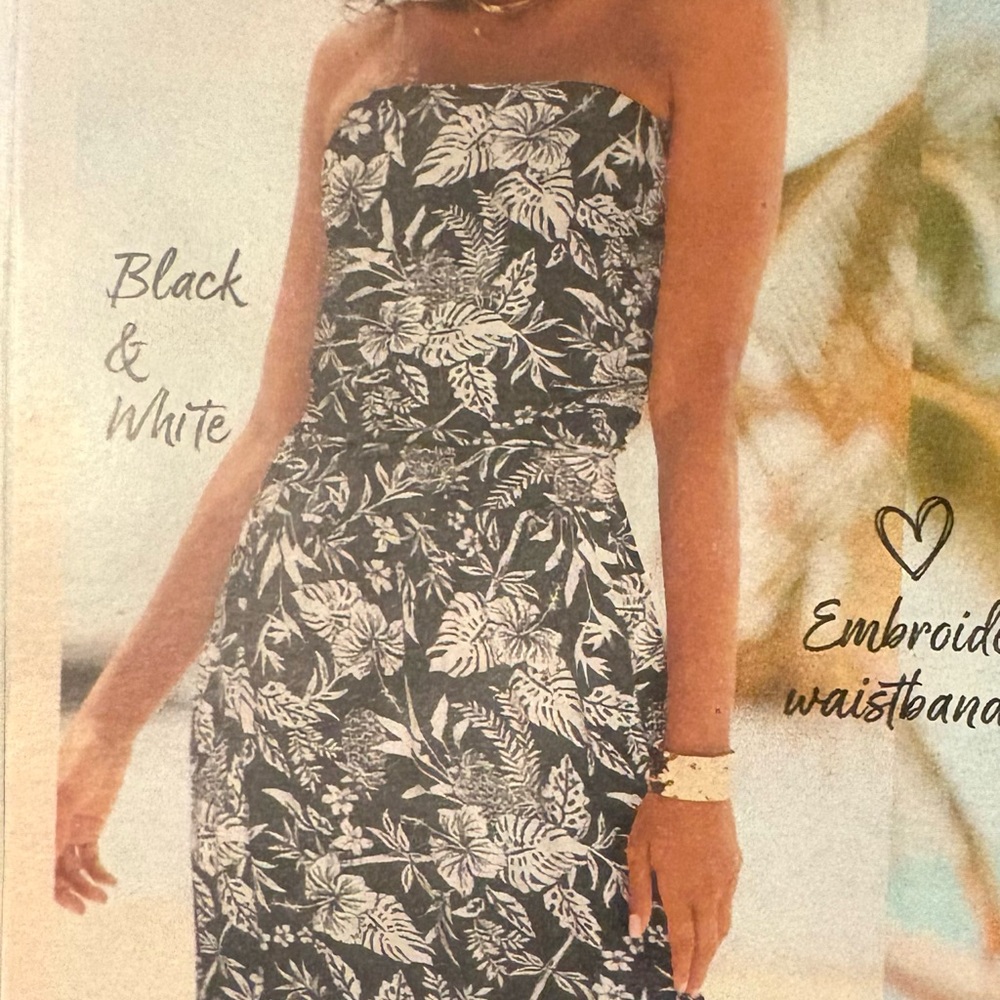 Strapless Maxi Dress
